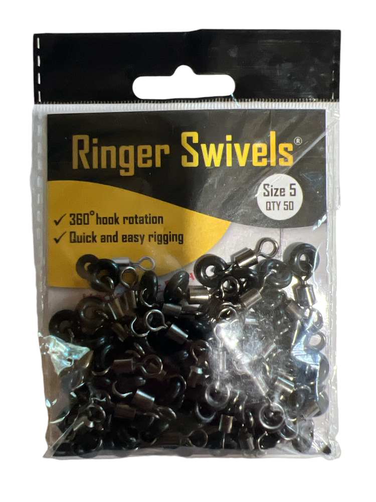 Ringer Swivels - Size 5 - 50 Pack
