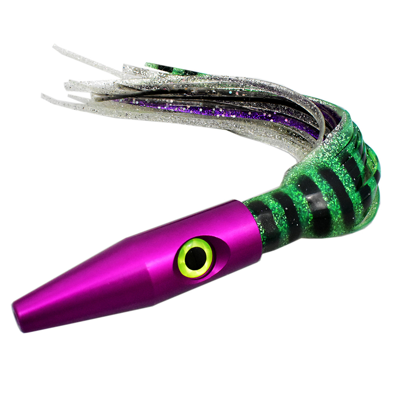 El Plomerito Wahoo Lure- Purple/Green