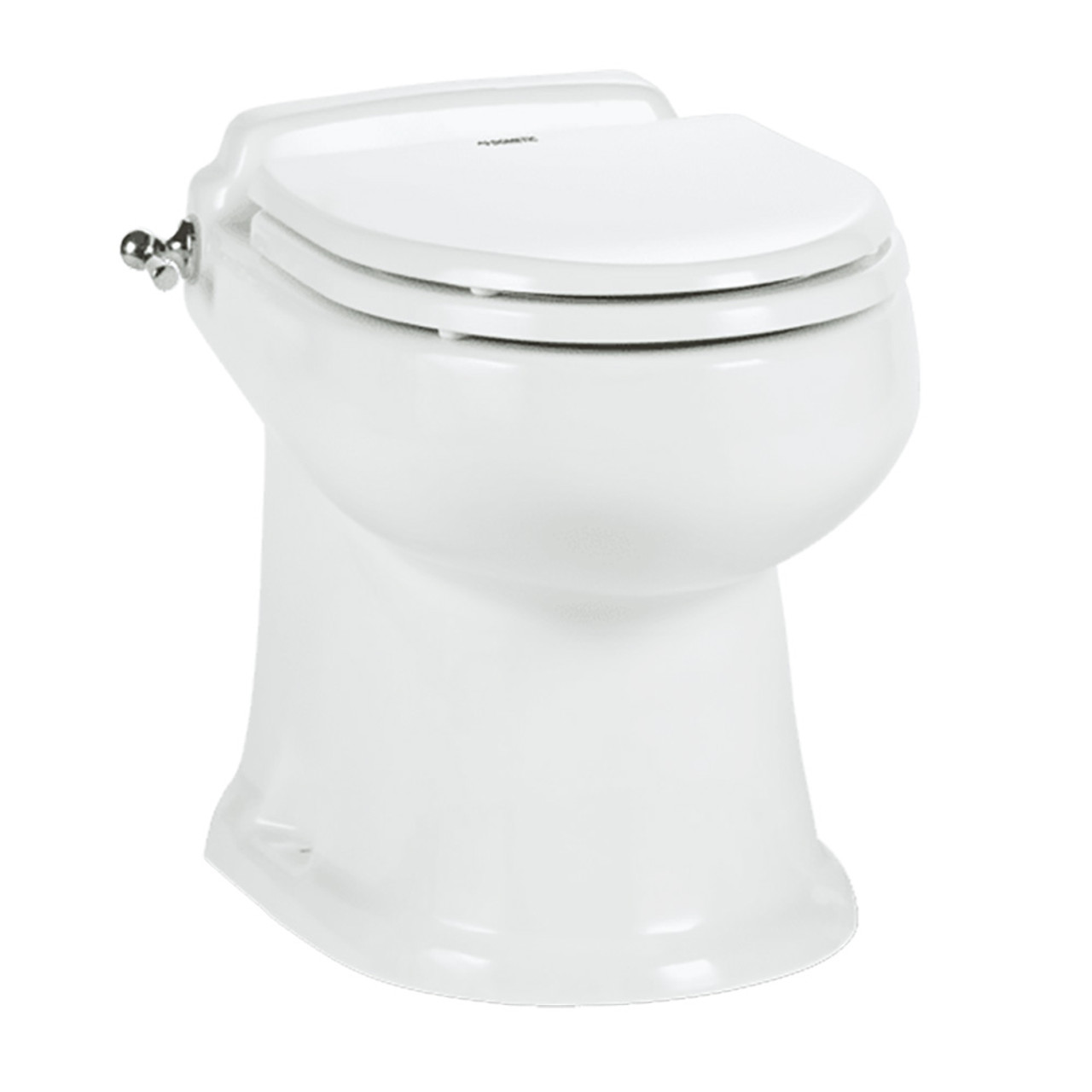 Dometic MasterFlush 8740 White Electric Macerating Toilet - Raw\/Fresh Water