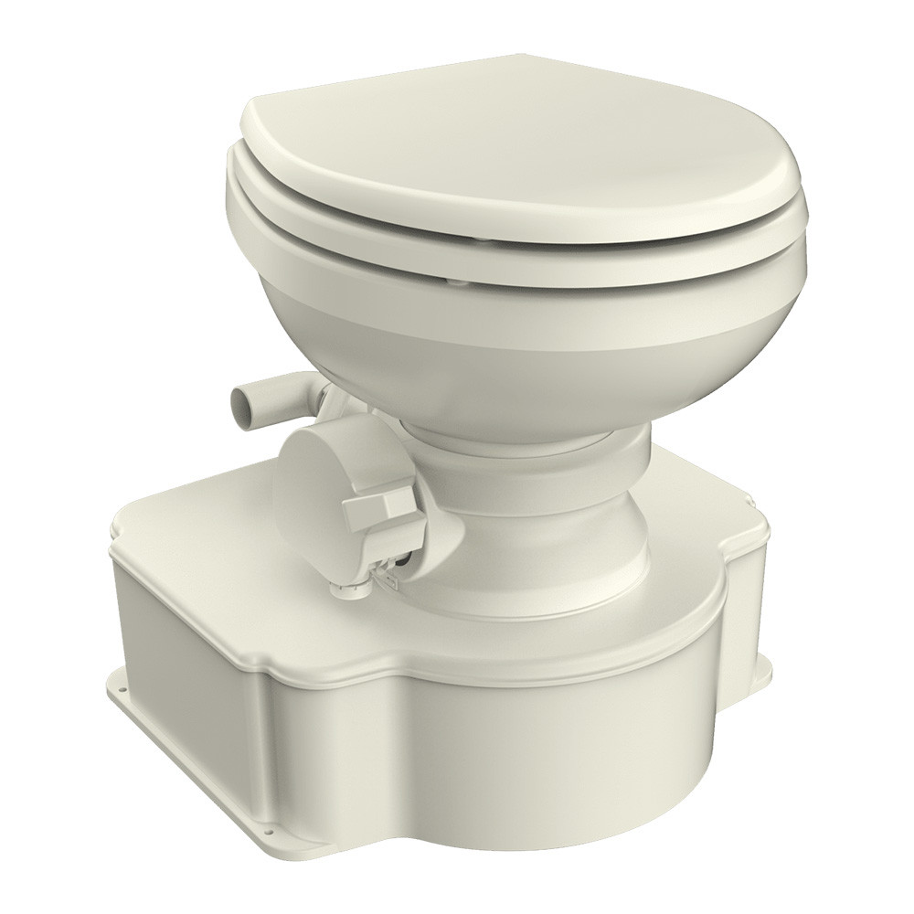 Dometic Bone M65 Marine Gravity Toilet - Elongated Seat Size w\/Foot Pedal