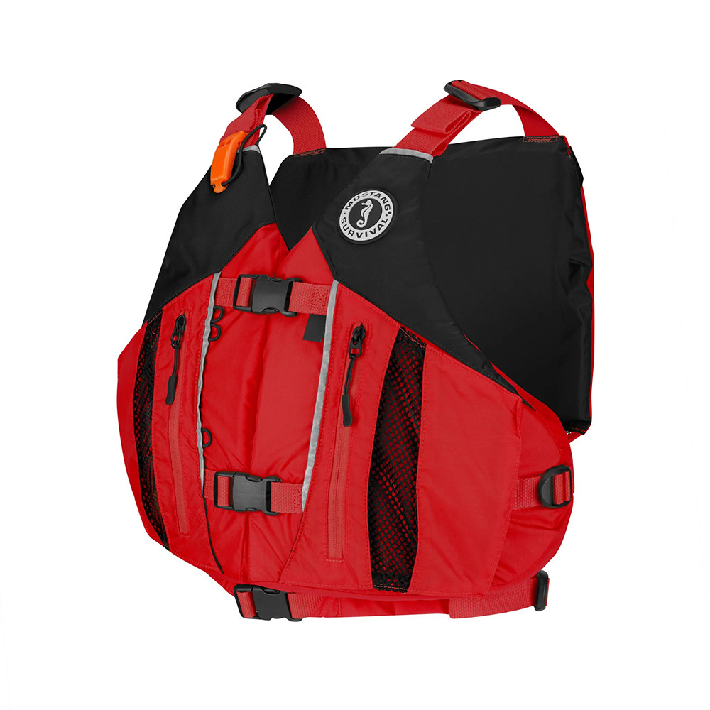 Mustang Solaris Foam Life Vest - XL\/XXL - Red\/Black