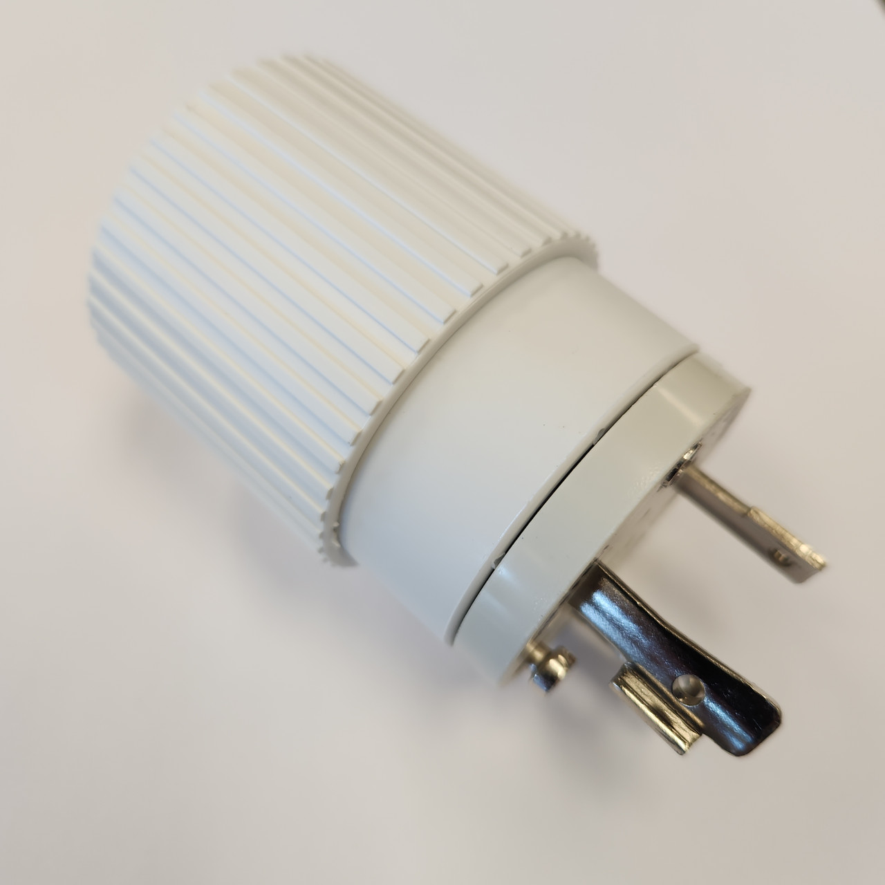 Lindgren Pitman - Hubbell Plug for S2400 Electric Reel 24V White