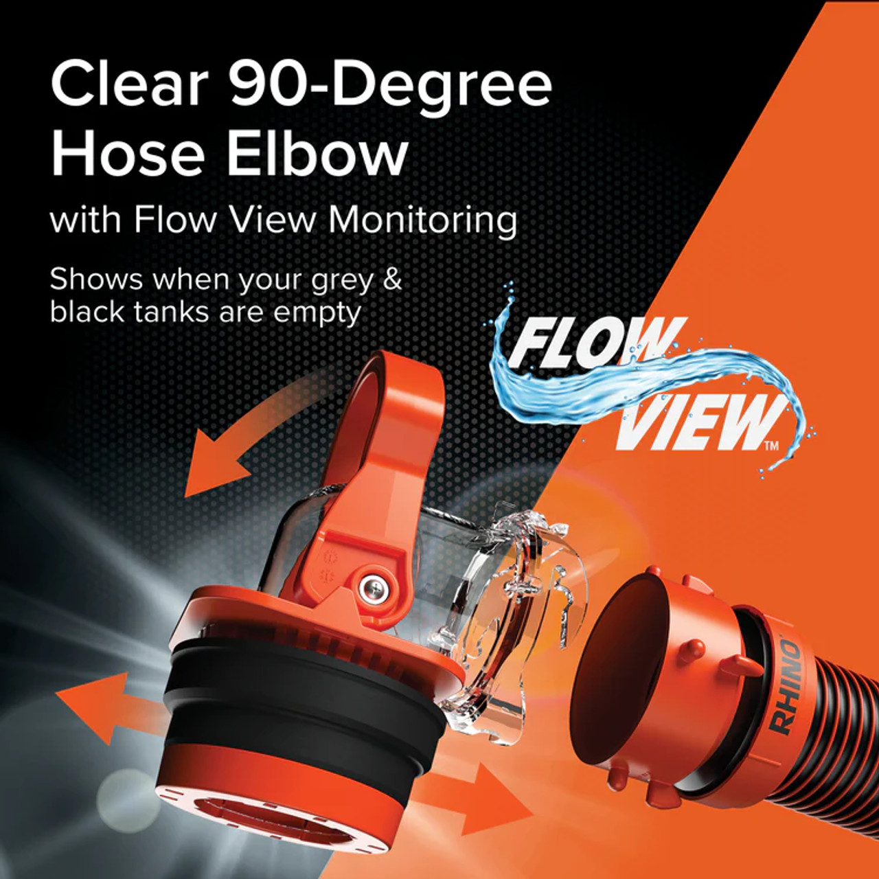 Camco Rhino Sewer Adapter PRO