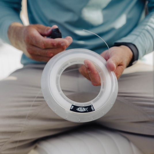 Aftco SAIKO Pro Fluorocarbon Leader Spool 25yd - 15lb