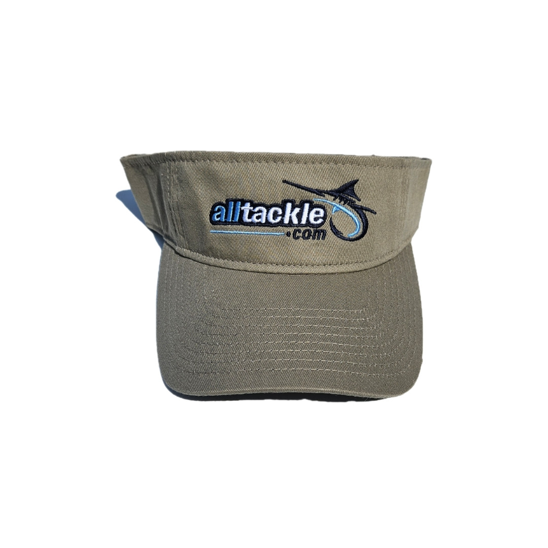 Alltackle Visor - Logo - Brown