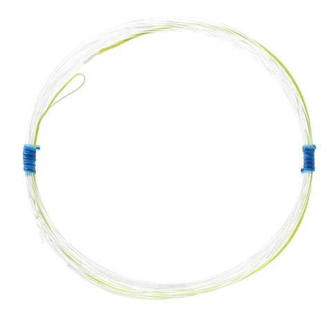 R&R Wind On Leader 130Lb 25' Clear w/ Hi Vis Loops