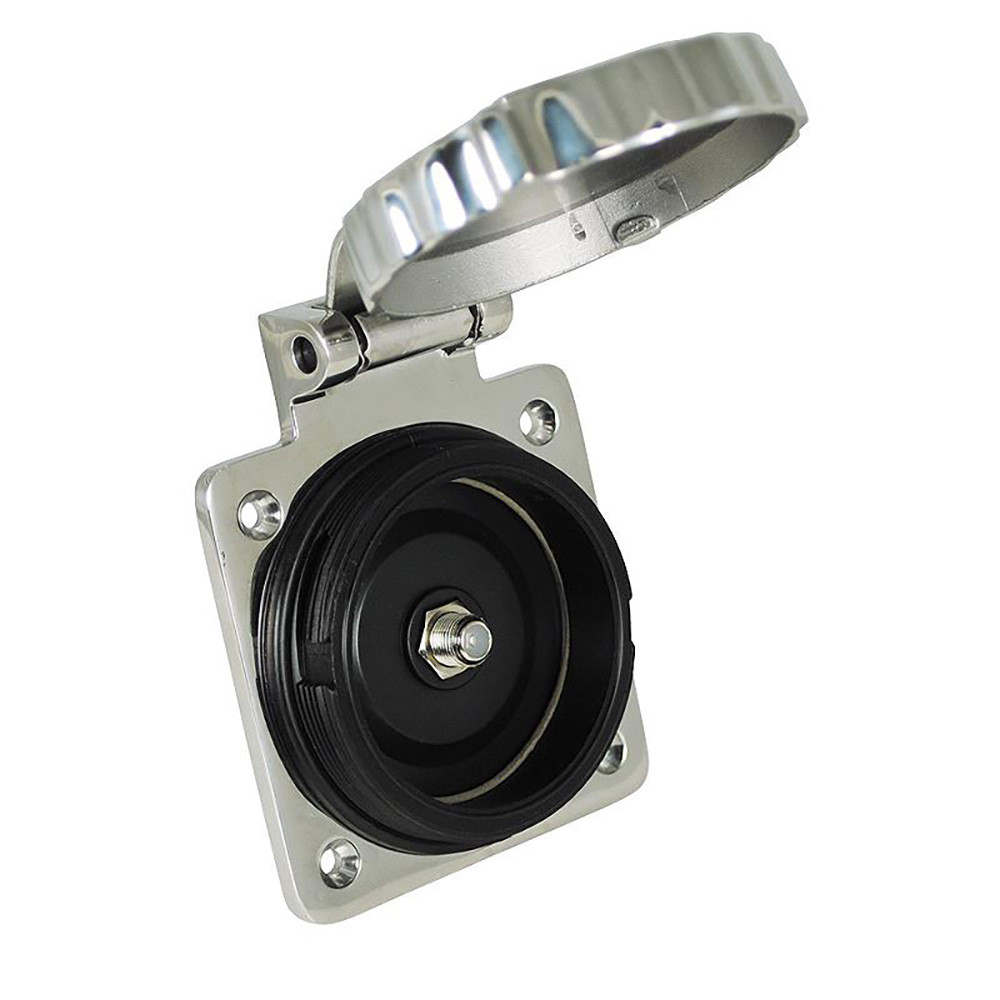 Marinco Stainless Steel Cable TV  Internet Easy Lock Inlet