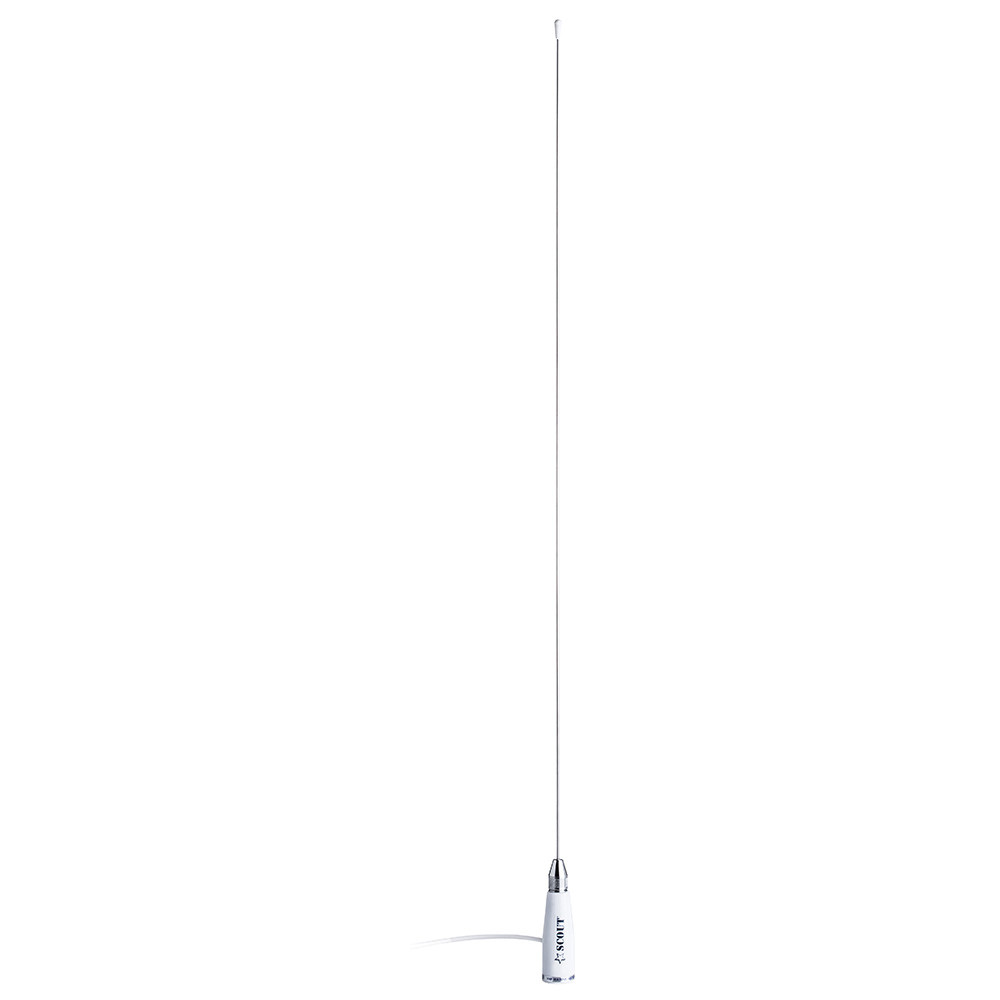Scout 3.3' Stainless VHF Whip Antenna 3dB w\/5M RG-58 Coax KS23A