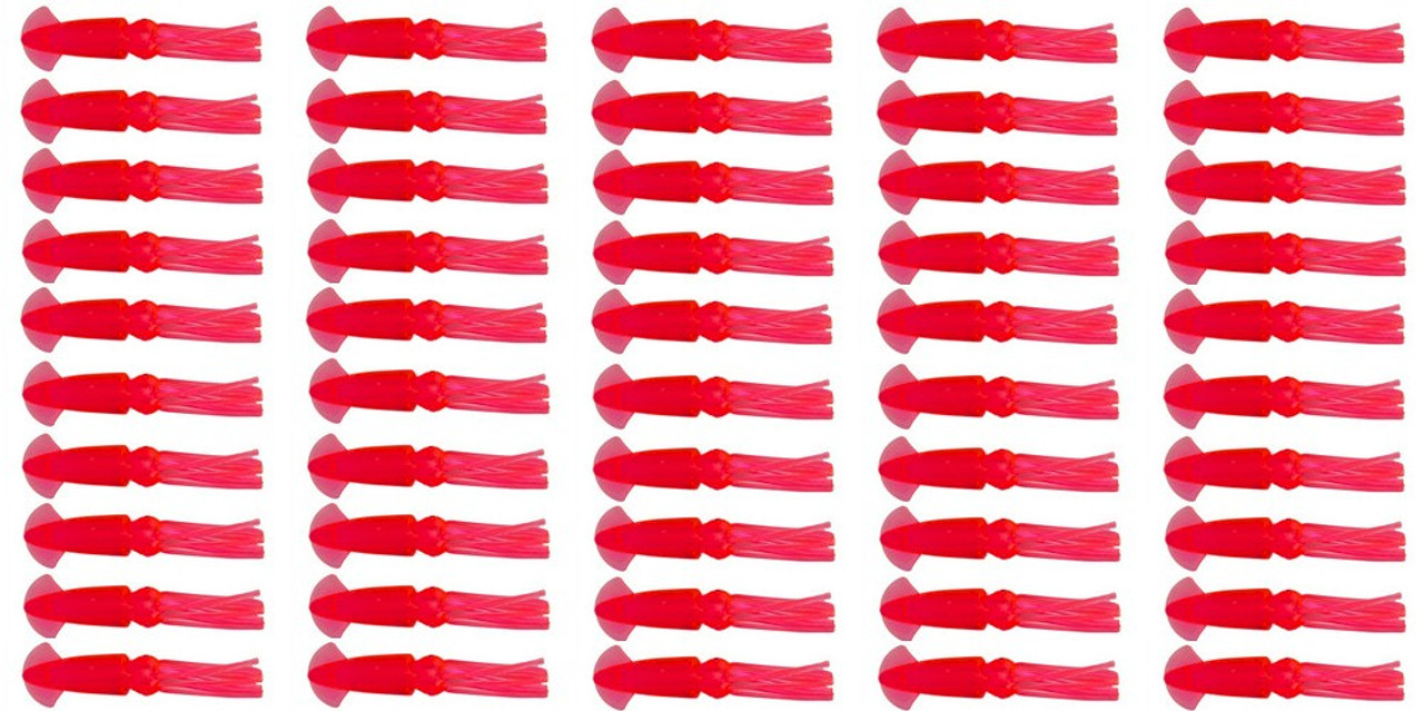 Squidnation Mauler Squid 9" Killer Pink - 50 Pack (SQU942-50)