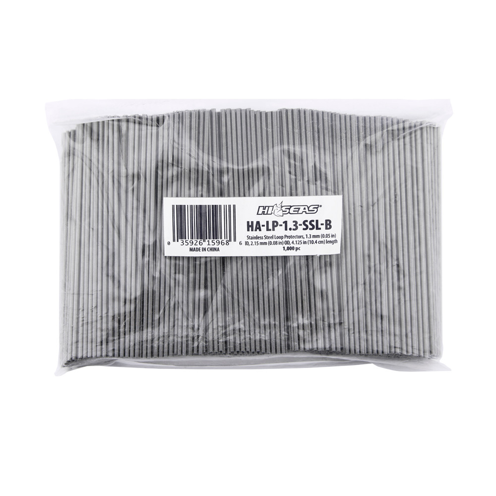 Hi Seas Stainless Springs Loop Protector 4.125" 1.3mm 1000 Pack