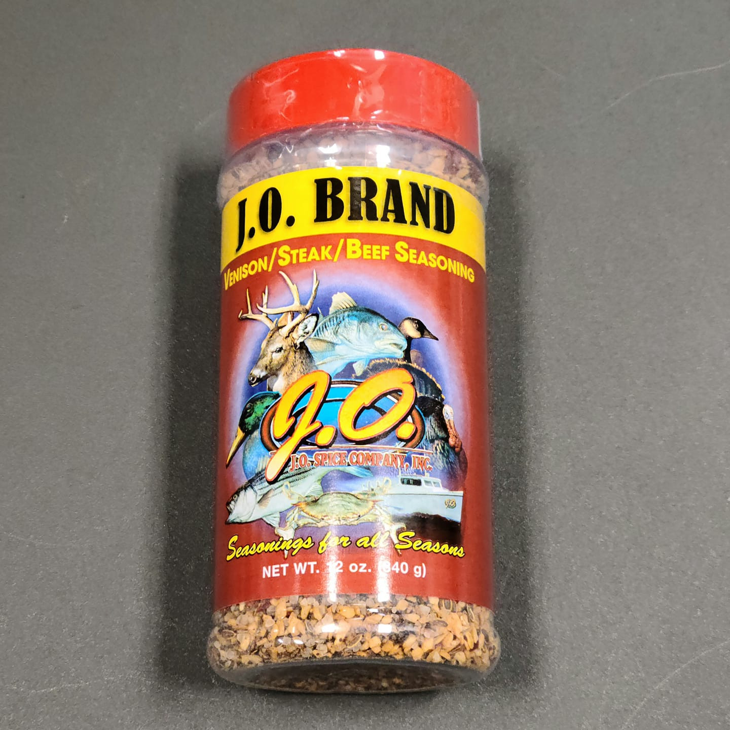 J.O. Spice Venison/Steak Seasoning 12 oz Shaker