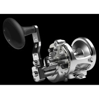 Avet Reel - SX 6/4 MC G2 Two-Speed w/ Guide Plate - Silver Left Hand