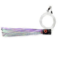 Billy Baits Magnum Turbo Whistler Lure Purple/Black/Pearl Skirt - Rigged (BB-RRTW18U)