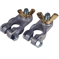 Ancor Lead Battery Terminal - 5\/16" & 3\/8" Stud - Positive & Negative Combo Ancor Lead Battery Terminal - 5\/16" & 3\/8" Stud - Positive & Negative Combo