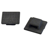 Weld Mount AT-3B Small Black Nylon Wire Tie Mount - Qty. 100 Weld Mount AT-3B Small Black Nylon Wire Tie Mount - Qty. 100
