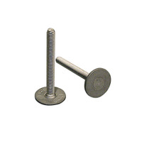 Weld Mount 1" Tall Stainless Panel Stud w\/0.62" Base & #8 x 32 Thread - Qty. 15 Weld Mount 1" Tall Stainless Panel Stud w\/0.62" Base & #8 x 32 Thread - Qty. 15