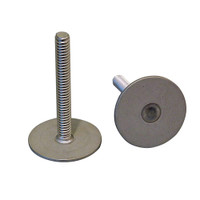Weld Mount 1.5" Tall Stainless Stud w\/1\/4" x 20 Threads - Qty. 10 Weld Mount 1.5" Tall Stainless Stud w\/1\/4" x 20 Threads - Qty. 10