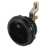 Whitecap T-Handle Latch - Nylon Black\/Black - Non-Locking