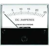 Blue Sea 8005 DC Analog Ammeter - 2-3\/4" Face, 0-25 Amperes DC Blue Sea 8005 DC Analog Ammeter - 2-3\/4" Face, 0-25 Amperes DC