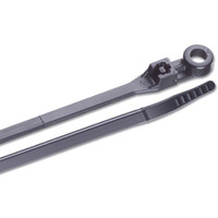 Ancor 14" UV Black Mounting Cable Zip Ties - 100 Pack Ancor 14" UV Black Mounting Cable Zip Ties - 100 Pack