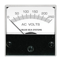 Blue Sea 8245 AC Analog Micro Voltmeter - 2" Face, 0-250 Volts AC Blue Sea 8245 AC Analog Micro Voltmeter - 2" Face, 0-250 Volts AC