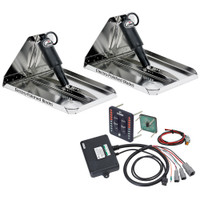 Lenco 16" x 12" Heavy Duty Performance Trim Tab Kit w\/LED Indicator Switch Kit 12V