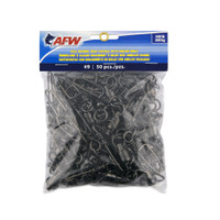 AFW Ball Bearing Snap Swivel 440# 50 Pack AFW Ball Bearing Snap Swivel 440# 50 Pack