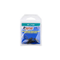 AFW Ball Bearing Snap Swivel 60# 4 Pack AFW Ball Bearing Snap Swivel 60# 4 Pack