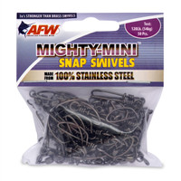 AFW Mighty Mini Stainless Steel Swivels Kit - 96 Pieces, Tournament Cable