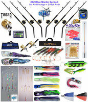 Alltackle Blue Marlin 80# Trolling Spread Package w/ Shimano Rods & Reels Alltackle Blue Marlin 80# Trolling Spread Package w/ Shimano Rods & Reels