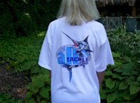 Alltackle T-Shirt White Adult Small