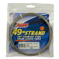 American Fishing Wire 49 Strand Bright 30 ft Test: 275