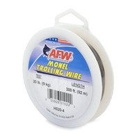 American Fishing Wire Monel Trolling Wire 300ftSpool Test: 20 American Fishing Wire Monel Trolling Wire 300ftSpool Test: 20