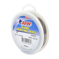American Fishing Wire Monel Trolling Wire 300ftSpool Test: 30 American Fishing Wire Monel Trolling Wire 300ftSpool Test: 30