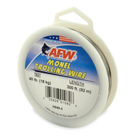 American Fishing Wire Monel Trolling Wire 300ftSpool Test: 40 American Fishing Wire Monel Trolling Wire 300ftSpool Test: 40