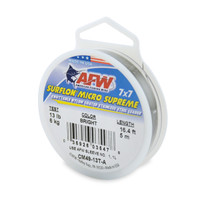 American Fishing Wire Surflon Micro Supreme 5 Meters Bright Test: 13 American Fishing Wire Surflon Micro Supreme 5 Meters Bright Test: 13