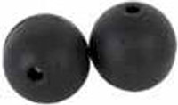 Calcutta Outrigger Stoppers Pair 1in PlasticBlack
