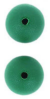 Calcutta Outrigger Stoppers Pair 1in Plastic Green