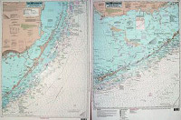Captain Segull Chart - Fowey Rocks to Sombrero Key- FL Captain Segull Chart - Fowey Rocks to Sombrero Key- FL