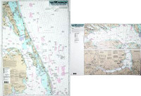 Nearshore 20 - 30 miles off. Chart is 19 x 26 inches double sided and laminated Albemarle, NC
Side A: Currituck Beach Light to Rodanthe, NC, Wimble Shoals (Oregon Inlet). Side B: Albemarle Sound, west to Chowan River, with an extension of the river to Bartonsville. All charts include wrecks, reefs, shoals, fishing areas, amenities and restrictions. Please refer to our nearshore, inshore, offshore, and ICW booklets in this area. Nearshore 20 - 30 miles off. Chart is 19 x 26 inches double sided and laminated Albemarle, NC
Side A: Currituck Beach Light to Rodanthe, NC, Wimble Shoals (Oregon Inlet). Side B: Albemarle Sound, west to Chowan River, with an extension of the river to Bartonsville. All charts include wrecks, reefs, shoals, fishing areas, amenities and restrictions. Please refer to our nearshore, inshore, offshore, and ICW booklets in this area.