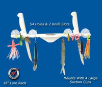 Deep Blue Marine Lure Rack 18 inch