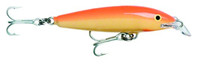Rapala Countdown Magnum Size 18 Gold Fl. Red