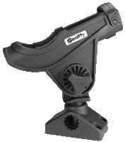 Scotty Baitcaster and Spincaster Rod Holder - Black Scotty Baitcaster and Spincaster Rod Holder - Black