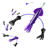 Squidnation Flippy Floppy Daisy Chain Purple Black Squidnation Flippy Floppy Daisy Chain Purple Black