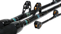 Black Bart Bluewater Pro Standup 30# W/T Roller Rod - Black/Gold (BR30ER-BG) Black Bart Bluewater Pro Standup 30# W/T Roller Rod - Black/Gold (BR30ER-BG)