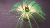 Bloody Pt Baits Chomper 7oz Chart Hair/Black Head Bloody Pt Baits Chomper 7oz Chart Hair/Black Head