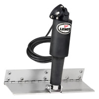 Lenco 4" x 12" Limited Space Trim Tab Kit w\/o Switch Kit 12V - Standard Finish - Standard Actuator