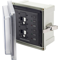 Blue Sea 3117 SMS Surface Mount System Panel Enclosure - 2 x 120V AC \/ 30A ELCI Main