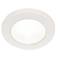 Hella Marine EuroLED 75 3" Round Screw Mount Down Light - White LED - White Plastic Rim - 12V Hella Marine EuroLED 75 3" Round Screw Mount Down Light - White LED - White Plastic Rim - 12V