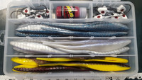 Bass Kandy Delight - Jigging Kit 10" w/ Tray & Scent (BKDKIT10S) Bass Kandy Delight - Jigging Kit 10" w/ Tray & Scent (BKDKIT10S)